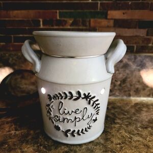 Scentsy Live Simply Ceramic Wax Warmer